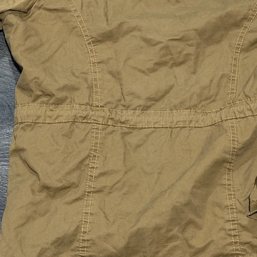 Tan Hooded Women's Jacket - Picture 5 of 5